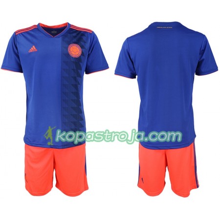 Billiga Fotbollströjor Colombia Barn Borta tröja Copa América 2019 Kortärmad